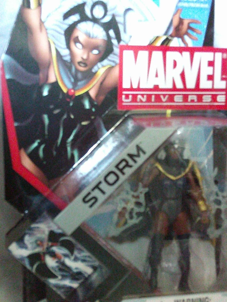 Экшн-фигурка Marvel Universe - STORM 3,75 дюйма ЗАПЕЧАТАННАЯ КОЛЛЕКЦИОННАЯ 2011 г. - Изображение 1 из 3