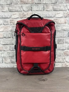 Samsonite Paradiver Duffle/Backpack with Wheels Backpack Multi Carry Red 57/40 - Picture 1 of 21