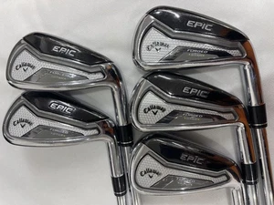 Callaway EPIC FORGED STAR Iron Set Golf Club 6-P 5pcs NS Pro Zelos 7/S #AP07590 - Picture 1 of 9