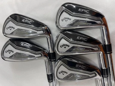 Callaway EPIC FORGED STAR Iron Set Golf Club 6-P 5pcs NS Pro Zelos 7/S #AP07590 - Image 1 of 4