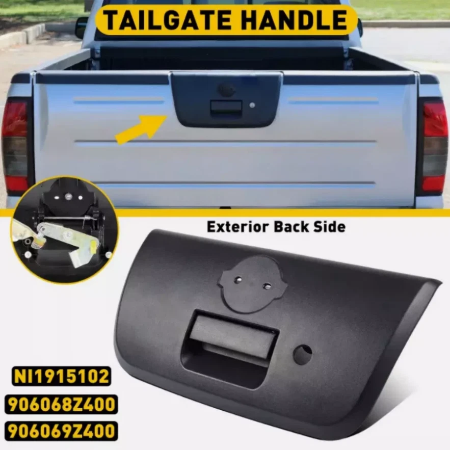 Fit For 2001- 2004 Nissan Frontier Rear Tailgate Handle Replacement Textured++*/ Foto 1 de 4