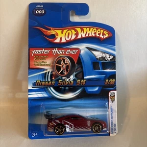 Hot Wheels NISSAN SILVIA S15 - 2006 First Editions #003 FASTER THAN EVER FTE JDM - Picture 1 of 5