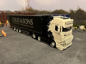 Tekno 1:50 Cole's & Sons Bruce Lee Scania S Series Curtainside Truck Diecast - Bild 1 von 7