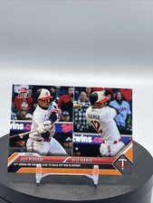 Jose Miranda/Kyle Farmer 2023 MLB TOPPS NOW Card 68 Parallel 2/5 Orange Twins