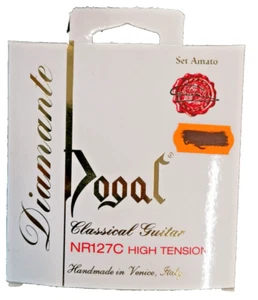 Dogal Diamante Muta Corde Chitarra Classica Tensione Alta Italia NR127C String - Imagen 1 de 5
