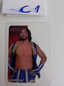 wwe LAMINCARDS - N° 47 - PRESSING CATCH W RAW - EDIBAS / MUNDICROMO - YEAR 2007