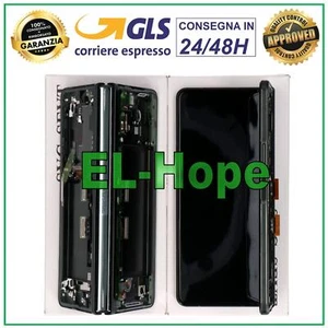 DISPLAY LCD ORIGINALE SAMSUNG GALAXY Z FOLD 3 5G 2020 SM-F926 TOUCH VERDE GREEN - Foto 1 di 3