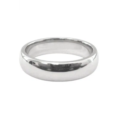 TIFFANY & Co. Alianza de boda Forever platino 6 mm Lucida anillo 10,5 Foto 1 de 4
