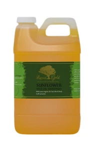 64 oz PREMIUM UNREFINED SUNFLOWER OIL 100%PURE ORGANIC BEST QUALITY COLD PRESSED - Picture 1 of 5