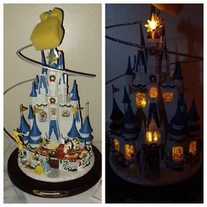 Casa de cuentos iluminada Disney "Twas the Night Before Christmas" - Certificado de autenticidad Olszewski - Imagen 1 de 21