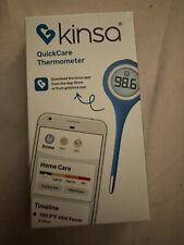 Kinsa QuickCare Digital Smart Thermometer Baby Kid Adult KSA-120 Accurate