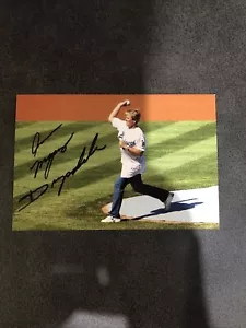 Ann Meyers Drysdale Signed Auto Pic 4 x 6 Photo - LA Dodgers First Pitch - Picture 1 of 2