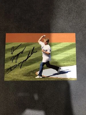 Ann Meyers Drysdale Signed Auto Pic 4 x 6 Photo - LA Dodgers First Pitch - Image 1 of 2