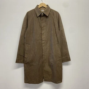 Vintage CP Company Trench Coat Men’s Large Fine Houndstooth Military Overcoat - Picture 1 of 24