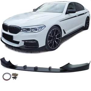 Front Spoiler Lippe Perfomance Matt passend für BMW 5er G30 G31 16-20 - Bild 1 von 8