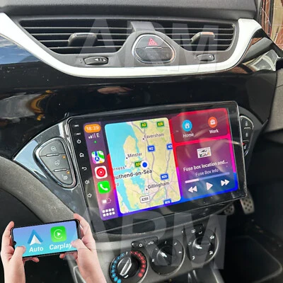 CAR-RADIO-MALL For Vauxhall Corsa E 2015-19 Android 13 Car Stereo Radio Carplay GPS Navi 2+32GB