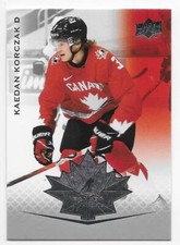 21/22 UPPER DECK TEAM CANADA JUNIORS BASE Hockey (#1-100) U-Pick From List
