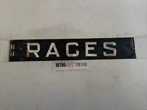Races - K18A Nuneaton Bus Blind Destination 1969 35” - GIFT - Picture 1 of 12