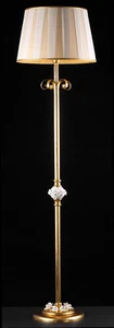 PIANTANA IN FOGLIA ORO E PORCELLANA A 1 LUCE PRE150LT - Imagen 1 de 1