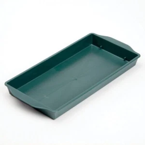 10 x Green Florists Plastic Sandwich Single Brick Tray Foam Wet Dry Floral Craft - Picture 1 of 1