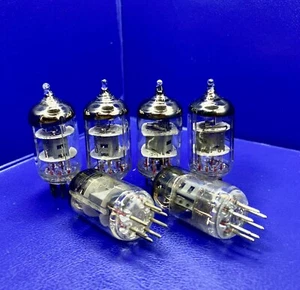 6J1P Tube 6pcs (~6AK5 ~6F32 ~EF95) NOS Pentode Vacuum tubes for AMP - Picture 1 of 6