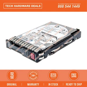 781514-002 0 Hrs w/Tray HPE 1.2TB SAS 12G 10K SFF SC HDD - Picture 1 of 1