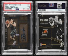 2015-16 Black Gold Grand Debut Signatures /199 Devin Booker PSA 7 Rookie Auto RC