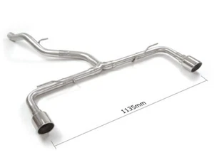 Tubo posteriore Gr N sdoppiato 2x102  Ragazzon Vw Golf  8 1.5 TSI 96/110Kw - Foto 1 di 1