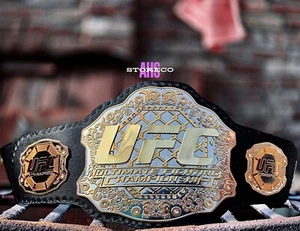 UFC Limited World Heavy Weight Championship Classic Replica Title Belt 4mm - Bild 1 von 6