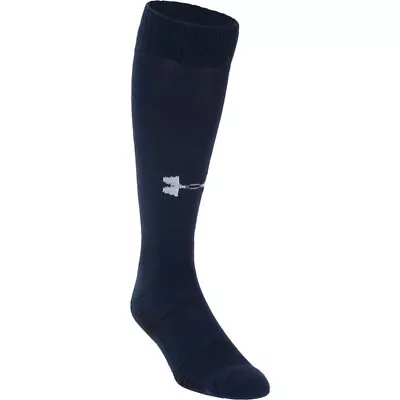 Новый с Ярлыками Under Armour UA молодежи футбол носки над икры полночь темно-синий L/1-4Y - Изображение 1 из 4