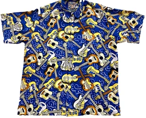 Vintage MAMBO LOUD shirt - Last chance! - L -Blue Guitars - Exc Condition - Picture 1 of 10