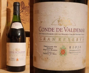 1981er Conde de Valdemar - Gran Reserva - Rioja - Martinez Bujanda - TOP !!!!!! - Bild 1 von 6