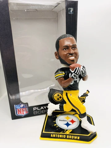 Antonio Brown 2016 Steelers Nation Bobble PITTSBURGH NATION 2016 FoCo BOBBLE NIB Cover