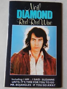 NEIL DIAMOND RED RED WINE CASSETTE TAPE HCS3230 - Picture 1 of 3