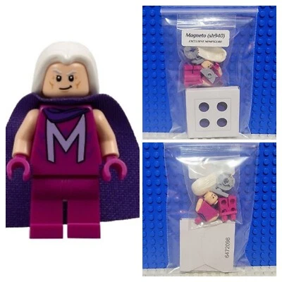 LEGO Magneto Minifigura (sh940) Marvel X-Men X-Jet Set 76281 Exclusivo TOTALMENTE NUEVO Foto 1 de 4