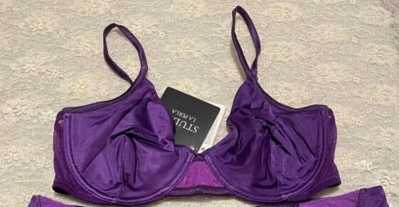 La Perla Studio Manhattan 32C 全杯文胸 紫色 — 第 1/1 张图片