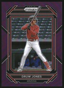 2023 Panini Prizm Prizm Purple #140 Druw Jones /99  