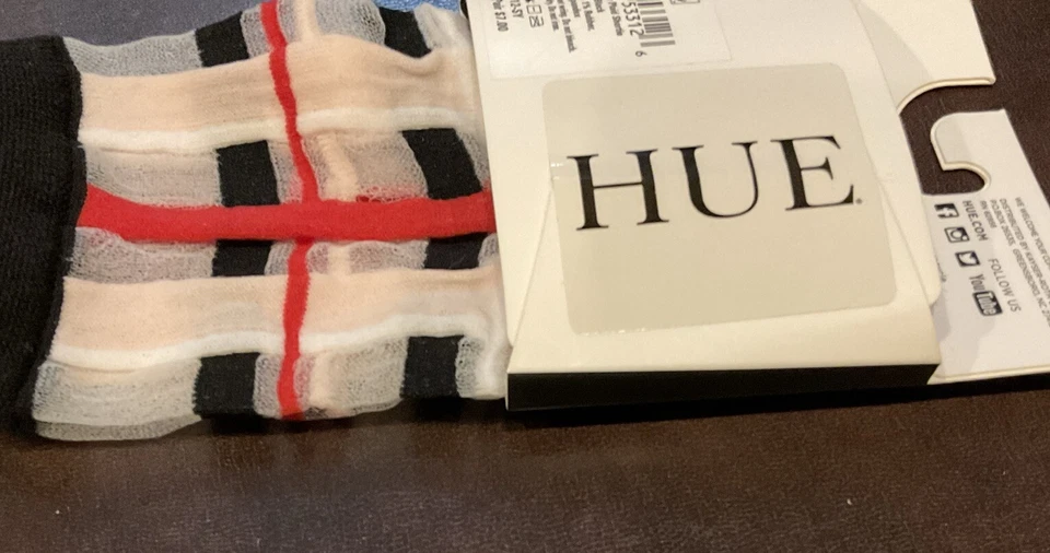 Calcetines tobilleros a cuadros transparentes talla única para la mayoría nuevos Foto 1 de 1