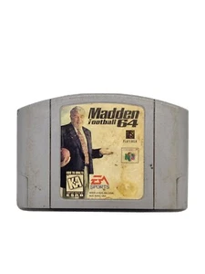 Madden Football 64 (Nintendo 64, N64, 1997) AUTENTICO E TESTATO - Foto 1 di 4