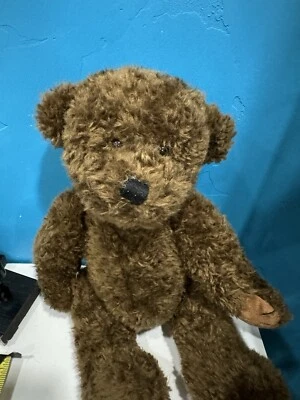 Unipak Designs 16" Teddy Bear Dark Brown Plush Stuffed Animal Toy - Image 1 of 4