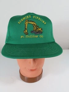 VTG Schmidt Pipeline Ft. Collins Colorado Snapback Adjustable Hat Cap RARE - Picture 1 of 8