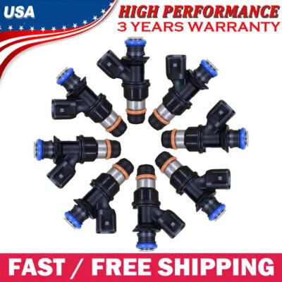 8X Inyectores de combustible para Cadillac Escalade 6,2 L y Escalade ESV 6,2 L V8 2007 2008 Foto 1 de 4