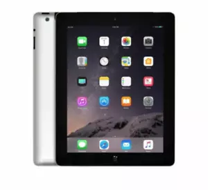 Apple iPad 4th Gen A1458 Wi-Fi 16GB Silver/ Black 9.7" -12 Months Warranty - Picture 1 of 10