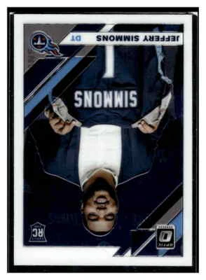 2019 Donruss Optic #108 Jeffery Simmons nm-mt - Image 1 of 2