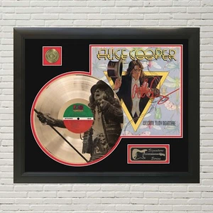Alice Cooper -Welcome Edition Custom Etched Reproduction Signed LP Display - Picture 1 of 4