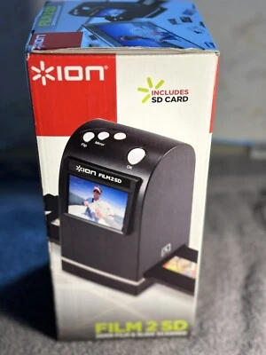 ION FILM2SD 5 MP Sensor Film 2 SD 35MM Film & Slide Scanner TESTED & WORKS! - Image 1 of 4