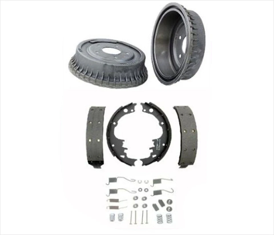 Rear Brake Drums Brake Shoes & Hardware Fits Chevrolet Camaro & Z28 1979-1981 - Image 1 of 1