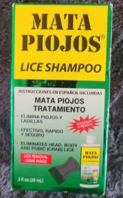 Champú medicado para piojos Mata Piojos 2 fl oz #048201014204 Foto 1 de 2