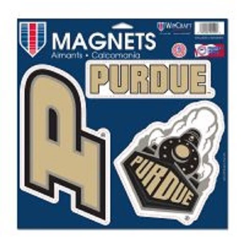 Purdue Boilermakers Large Magnet Set Cover