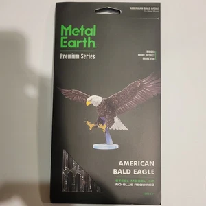 Fascinations Premium Series American Weißkopfseeadler 3D Stahl Metall Erde Modellbausatz - Bild 1 von 6